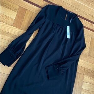 Black Elie Tahari size 2 dress classic luxury women’s designer sale holidayparty